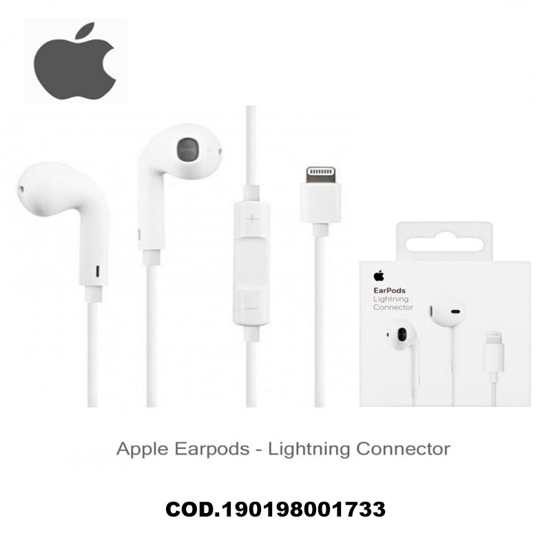 Apple Earpods Lightning (MMTN2ZM/A) - Kit manos libres y