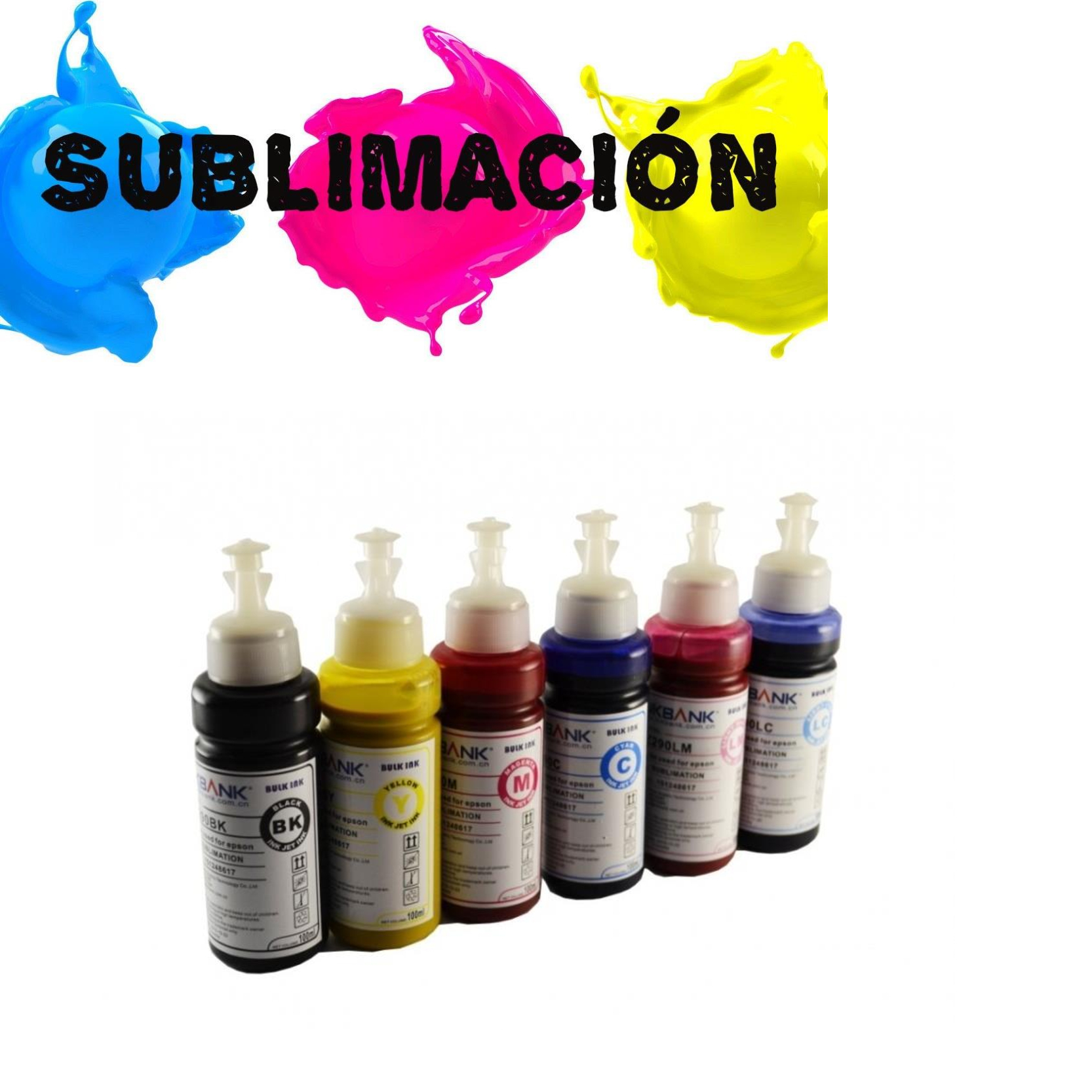 Tinta Premium Sublimación 120ml