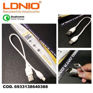 LDNIO Cargador De Pared Tipo IPhone Con Cable A2201 2.4A - Celulares Ecuador