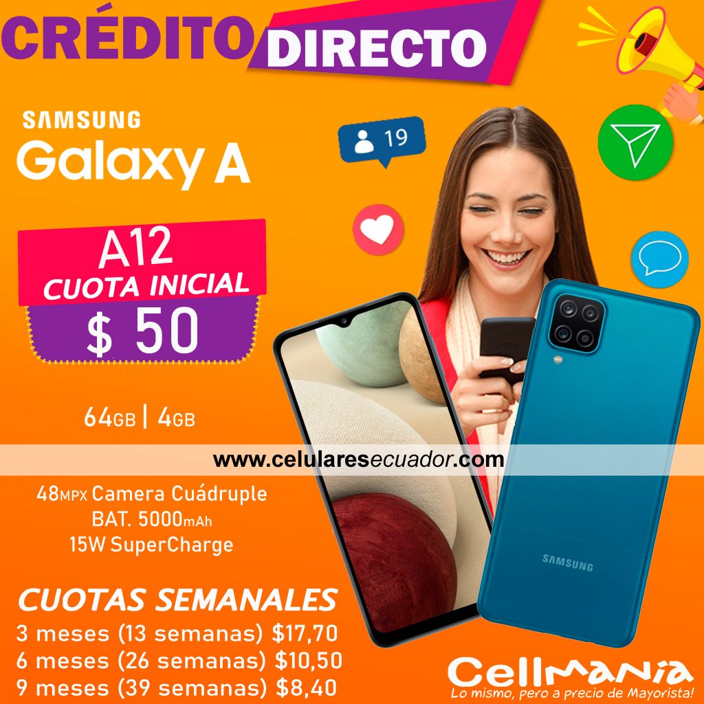 Celulares a Crédito - Celulares Ecuador