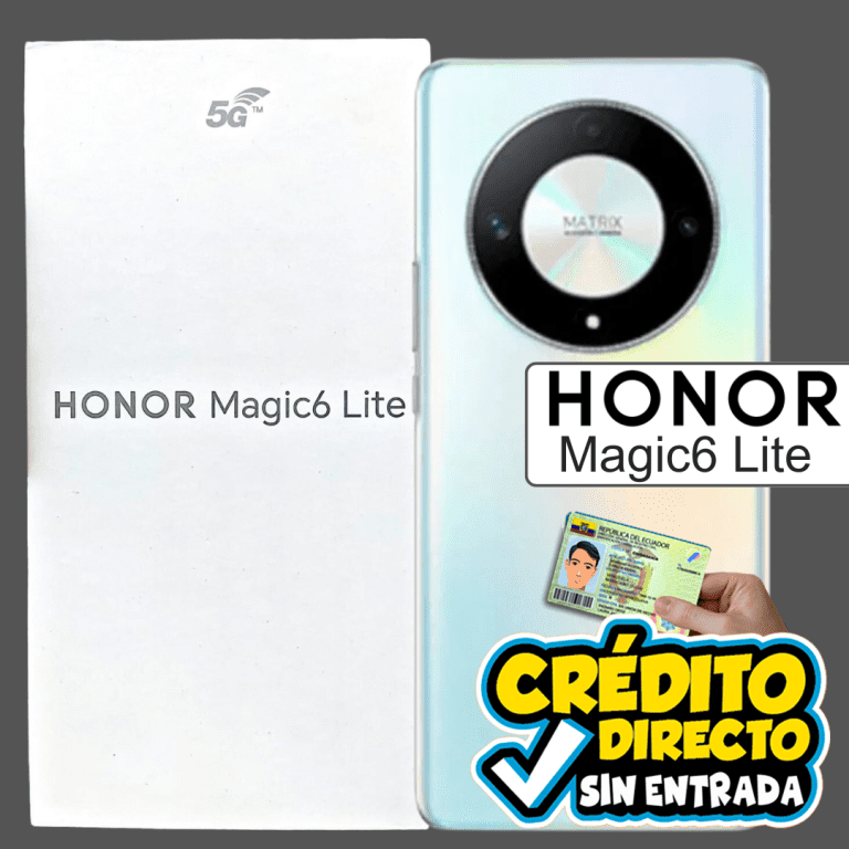 <p>CELULAR HONOR MAGIC 6 LITE 5G 256GB 16GB RAM</p><p style="text-align: center;"><a class="elementor-button elementor-button-link elementor-size-sm elementor-animation-grow" href="https://wa.link/g3a4rr" target="_blank" rel="noopener"><span class="elementor-button-content-wrapper"><i class="ekommart-icon- ekommart-icon-whatsapp" aria-hidden="true"></i><span class="elementor-button-text">MÁS INFORMACIÓN</span></span></a></p><p style="text-align: center;"><a href="https://cellmania.shop/tienda/1/product/59256"><button class="btn btn-primary" type="button"><i class="fa fa-shopping-cart"></i>COMPRAR AHORA</button></a></p>