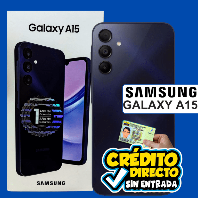 <p>CELULAR SAMSUNG A15 128GB 6RAM</p><p style="text-align: center;"><a class="elementor-button elementor-button-link elementor-size-sm elementor-animation-grow" href="https://wa.link/qwvgej" target="_blank" rel="noopener"><span class="elementor-button-content-wrapper"><i class="ekommart-icon- ekommart-icon-whatsapp" aria-hidden="true"></i><br /><span class="elementor-button-text">MÁS INFORMACIÓN</span></span></a></p><p style="text-align: center;"><a href="https://cellmania.shop/tienda/1/product/59117"><button class="btn btn-primary" type="button"><i class="fa fa-shopping-cart"></i>COMPRAR AHORA</button></a></p>