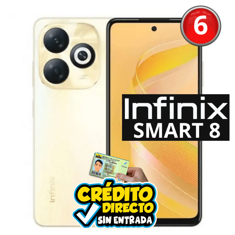 <p>CELULAR INFINIX SMART 8 * 128GB 4GB + 4GB RAM SHINY GOLD</p><p> </p><p style="text-align: center;"><a class="elementor-button elementor-button-link elementor-size-sm elementor-animation-grow" href="https://wa.link/w0o76h" target="_blank" rel="noopener"><span class="elementor-button-content-wrapper"><i class="ekommart-icon- ekommart-icon-whatsapp" aria-hidden="true"></i><span class="elementor-button-text">MÁS INFORMACIÓN</span></span></a></p><p style="text-align: center;"><a href="https://cellmania.shop/tienda/1/product/58825" target="_blank" rel="noopener"><button class="btn btn-primary" type="button"><i class="fa fa-shopping-cart"></i>COMPRAR AHORA</button></a></p>