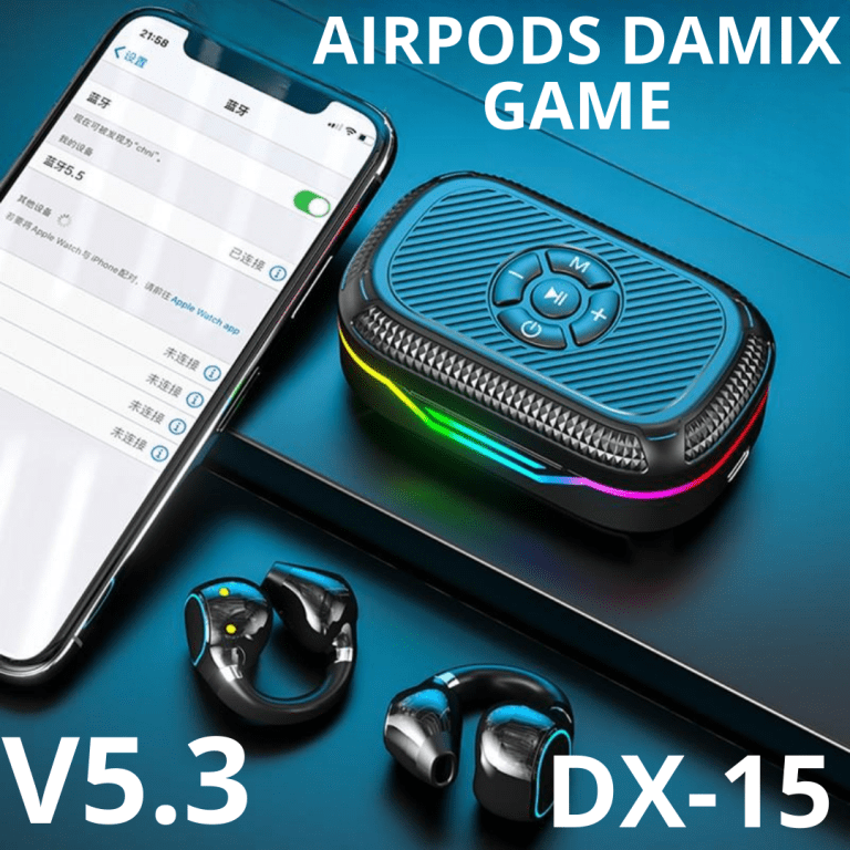 <p>AIRPODS DAMIX GAME DX-15</p><p> </p><p> </p><p> </p><p style="text-align: center;"><a class="elementor-button elementor-button-link elementor-size-sm elementor-animation-grow" href="https://wa.link/1186aw"><span class="elementor-button-content-wrapper"><i class="ekommart-icon- ekommart-icon-whatsapp" aria-hidden="true"></i><span class="elementor-button-text">  MÁS INFORMACIÓN</span><br /></span></a></p><p style="text-align: center;"><a href="https://cellmania.shop/tienda/1/product/59811"><button class="btn btn-primary" type="button"><i class="fa fa-shopping-cart"></i>COMPRAR AHORA</button></a></p>