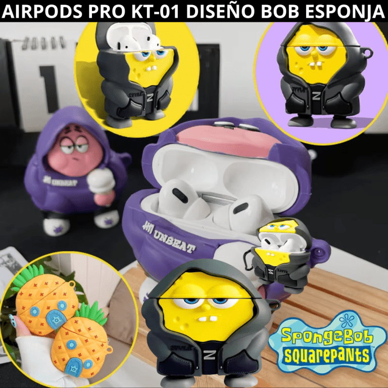 <p>AIRPODS PRO KT-01 DISEÑO BOB ESPONJA</p><p> </p><p> </p><p style="text-align: center;"><a class="elementor-button elementor-button-link elementor-size-sm elementor-animation-grow" href="https://wa.link/aranhh"><span class="elementor-button-content-wrapper"><i class="ekommart-icon- ekommart-icon-whatsapp" aria-hidden="true"></i><br /><span class="elementor-button-text">MÁS INFORMACIÓN</span><br /></span></a></p><p style="text-align: center;"><a href="https://cellmania.shop/tienda/1/product/59813"><button class="btn btn-primary" type="button"><i class="fa fa-shopping-cart"></i>COMPRAR AHORA</button></a></p>