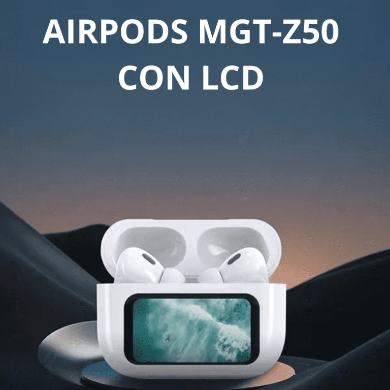 <p>AIRPODS MGT-Z50 CON LCD</p><p> </p><p> </p><p> </p><p style="text-align: center;"><a class="elementor-button elementor-button-link elementor-size-sm elementor-animation-grow" href="https://wa.link/f3f1ke"><span class="elementor-button-content-wrapper"><i class="ekommart-icon- ekommart-icon-whatsapp" aria-hidden="true"></i><span class="elementor-button-text">  MÁS INFORMACIÓN</span><br /></span></a></p><p style="text-align: center;"><a href="https://cellmania.shop/tienda/1/product/59817"><button class="btn btn-primary" type="button"><i class="fa fa-shopping-cart"></i>COMPRAR AHORA</button></a></p>