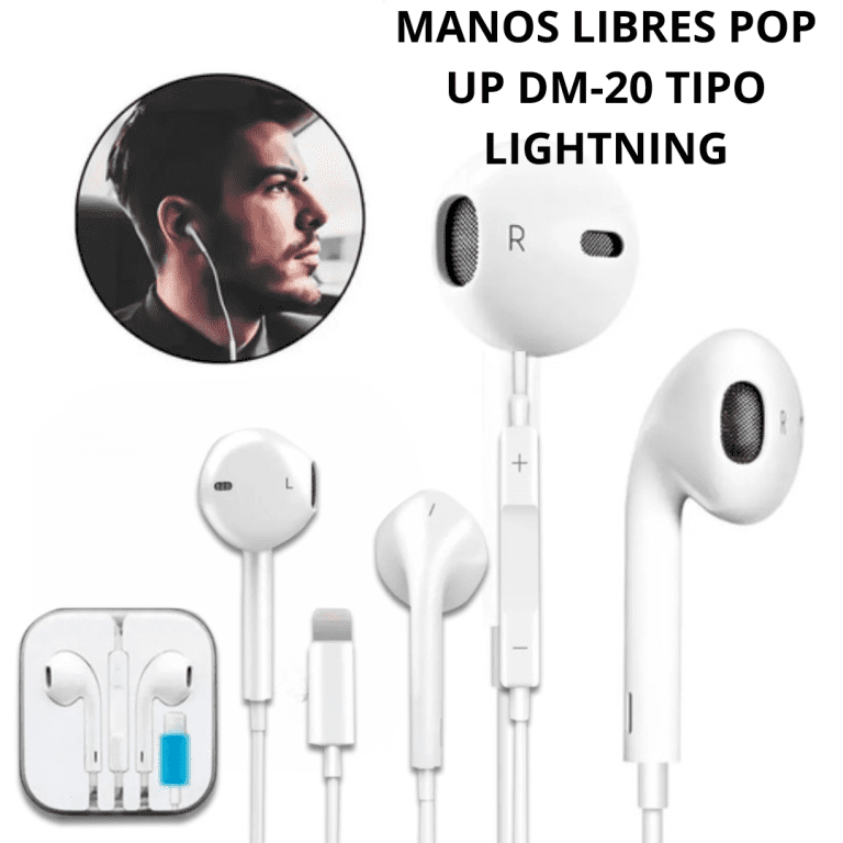 <p>MANOS LIBRES POP UP DM-19 TIPO LIGHTNING</p><p> </p><p> </p><p style="text-align: center;"><a class="elementor-button elementor-button-link elementor-size-sm elementor-animation-grow" href="https://wa.link/epz0wi"><span class="elementor-button-content-wrapper"><i class="ekommart-icon- ekommart-icon-whatsapp" aria-hidden="true"></i><span class="elementor-button-text">  MÁS INFORMACIÓN</span><br /></span></a></p><p style="text-align: center;"><a href="https://cellmania.shop/tienda/1/product/59819"><button class="btn btn-primary" type="button"><i class="fa fa-shopping-cart"></i>COMPRAR AHORA</button></a></p>