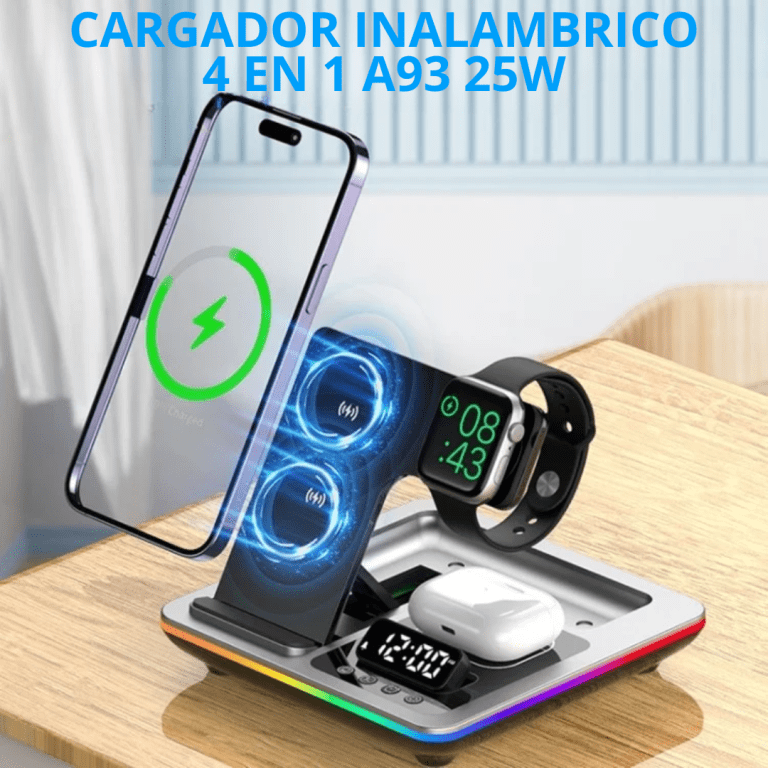 <p>CARGADOR INALAMBRICO 4 EN 1 A93 25W</p><p> </p><p> </p><p style="text-align: center;"><a class="elementor-button elementor-button-link elementor-size-sm elementor-animation-grow" href="https://wa.link/zqlw1j"><span class="elementor-button-content-wrapper"><i class="ekommart-icon- ekommart-icon-whatsapp" aria-hidden="true"></i><span class="elementor-button-text">  MÁS INFORMACIÓN</span><br /></span></a></p><p style="text-align: center;"><a href="https://cellmania.shop/tienda/1/product/59823"><button class="btn btn-primary" type="button"><i class="fa fa-shopping-cart"></i>COMPRAR AHORA</button></a></p>