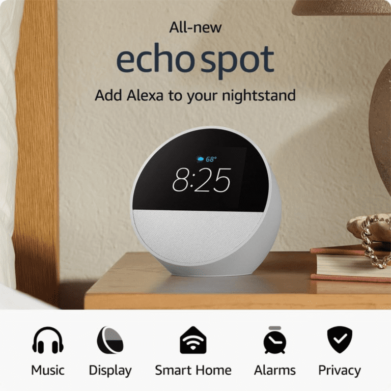 <p>ALEXA PARLANTE ECHO SPOT ALARM </p><p> </p><p> </p><p style="text-align: center;"><a class="elementor-button elementor-button-link elementor-size-sm elementor-animation-grow" href="https://wa.link/h3xog4"><span class="elementor-button-content-wrapper"><i class="ekommart-icon- ekommart-icon-whatsapp" aria-hidden="true"></i><span class="elementor-button-text">  MÁS INFORMACIÓN</span><br /></span></a></p><p style="text-align: center;"><a href="https://cellmania.shop/tienda/1/product/59826"><button class="btn btn-primary" type="button"><i class="fa fa-shopping-cart"></i>COMPRAR AHORA</button></a></p>