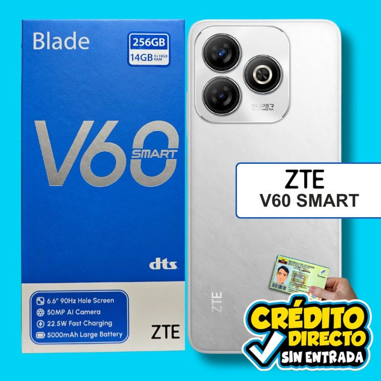 <p>CELULAR ZTE BLADE V60 SMART * 256GB 4GB + 10GB </p><p style="text-align: center;"><a class="elementor-button elementor-button-link elementor-size-sm elementor-animation-grow" href="https://wa.link/qm1yvz" target="_blank" rel="noopener"><span class="elementor-button-content-wrapper"><i class="ekommart-icon- ekommart-icon-whatsapp" aria-hidden="true"></i><br /><span class="elementor-button-text">MÁS INFORMACIÓN</span><br /></span></a></p><p style="text-align: center;"><a href="https://cellmania.shop/tienda/1/product/59787" target="_blank" rel="noopener"><button class="btn btn-primary" type="button"><i class="fa fa-shopping-cart"></i>COMPRAR AHORA</button></a></p>