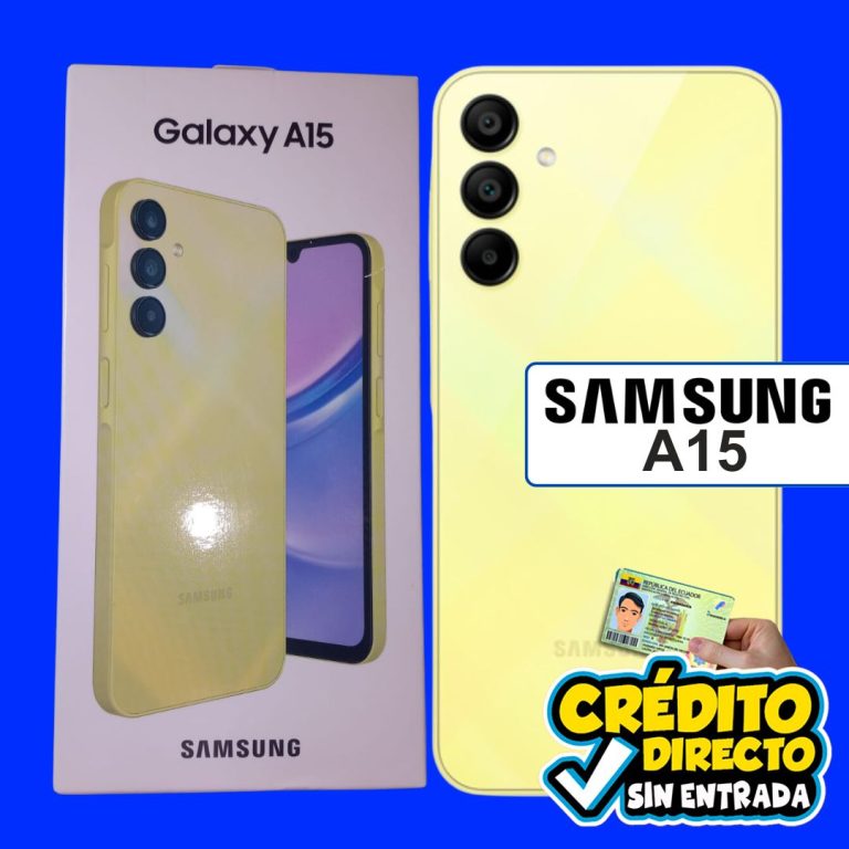 <p>CELULAR SAMSUNG A15 256GB 8RAM</p><p style="text-align: center;"><a class="elementor-button elementor-button-link elementor-size-sm elementor-animation-grow" href="https://wa.link/s7ofb5" target="_blank" rel="noopener"><span class="elementor-button-content-wrapper"><i class="ekommart-icon- ekommart-icon-whatsapp" aria-hidden="true"></i><br /><span class="elementor-button-text">MÁS INFORMACIÓN</span><br /></span></a></p><p style="text-align: center;"><a href="https://cellmania.shop/tienda/1/product/59139" target="_blank" rel="noopener"><button class="btn btn-primary" type="button"><i class="fa fa-shopping-cart"></i>COMPRAR AHORA</button></a></p>