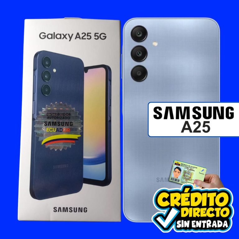 <p>CELULAR SAMSUNG A25 5G 256GB 8RAM</p><p style="text-align: center;"><a class="elementor-button elementor-button-link elementor-size-sm elementor-animation-grow" href="https://wa.link/qm1yvz" target="_blank" rel="noopener"><span class="elementor-button-content-wrapper"><i class="ekommart-icon- ekommart-icon-whatsapp" aria-hidden="true"></i><br /><span class="elementor-button-text">MÁS INFORMACIÓN</span><br /></span></a></p><p style="text-align: center;"><a href="https://cellmania.shop/tienda/1/product/59787" target="_blank" rel="noopener"><button class="btn btn-primary" type="button"><i class="fa fa-shopping-cart"></i>COMPRAR AHORA</button></a></p>