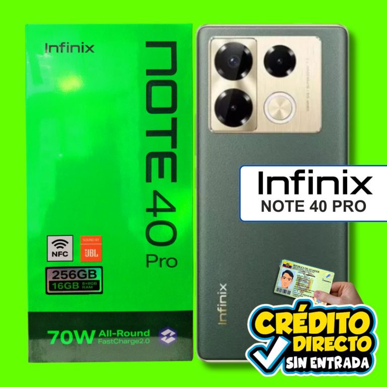 <p>CELULAR INFINIX NOTE 40 PRO * 256GB 8GB  RAM </p><p style="text-align: center;"><a class="elementor-button elementor-button-link elementor-size-sm elementor-animation-grow" href="https://wa.link/qm1yvz" target="_blank" rel="noopener"><span class="elementor-button-content-wrapper"><i class="ekommart-icon- ekommart-icon-whatsapp" aria-hidden="true"></i><br /><span class="elementor-button-text">MÁS INFORMACIÓN</span><br /></span></a></p><p style="text-align: center;"><a href="https://cellmania.shop/tienda/1/product/59787" target="_blank" rel="noopener"><button class="btn btn-primary" type="button"><i class="fa fa-shopping-cart"></i>COMPRAR AHORA</button></a></p>