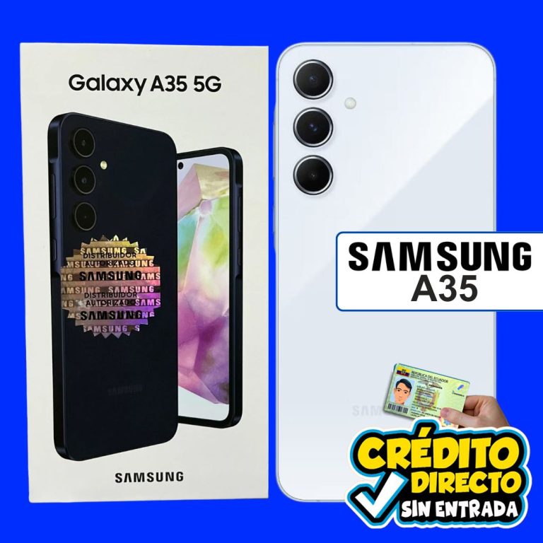 <p>CELULAR SAMSUNG A35 5G 256GB 8RAM </p><p style="text-align: center;"><a class="elementor-button elementor-button-link elementor-size-sm elementor-animation-grow" href="https://wa.link/qm1yvz" target="_blank" rel="noopener"><span class="elementor-button-content-wrapper"><i class="ekommart-icon- ekommart-icon-whatsapp" aria-hidden="true"></i><br /><span class="elementor-button-text">MÁS INFORMACIÓN</span><br /></span></a></p><p style="text-align: center;"><a href="https://cellmania.shop/tienda/1/product/59787" target="_blank" rel="noopener"><button class="btn btn-primary" type="button"><i class="fa fa-shopping-cart"></i>COMPRAR AHORA</button></a></p>