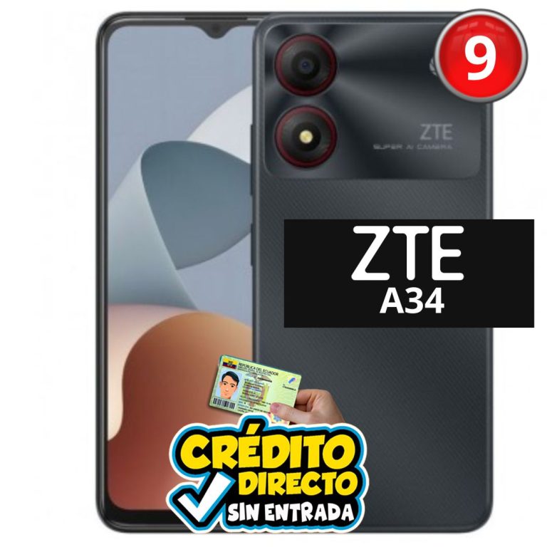 <p>CELULAR ZTE BLADE A34 * 64GB 2GB + 4GB RAM </p><p style="text-align: center;"><a class="elementor-button elementor-button-link elementor-size-sm elementor-animation-grow" href="https://wa.link/r9j5wn" target="_blank" rel="noopener"><span class="elementor-button-content-wrapper"><i class="ekommart-icon- ekommart-icon-whatsapp" aria-hidden="true"></i>MÁS INFORMACIÓN</span></a></p><p style="text-align: center;"><a href="https://cellmania.shop/tienda/1/product/59074"><button class="btn btn-primary" type="button"><i class="fa fa-shopping-cart"></i>COMPRAR AHORA</button></a></p>