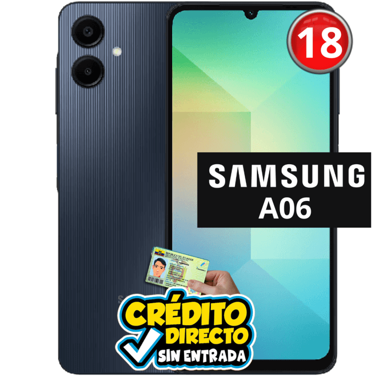<p>CELULAR SAMSUNG A06 * 128GB 4GB RAM </p><p> </p><p style="text-align: center;"><a class="elementor-button elementor-button-link elementor-size-sm elementor-animation-grow" href="https://wa.link/fmyr9j" target="_blank" rel="noopener"><span class="elementor-button-content-wrapper"><i class="ekommart-icon- ekommart-icon-whatsapp" aria-hidden="true"></i><br /><span class="elementor-button-text">ASESOR DE VENTAS</span></span></a></p><p style="text-align: center;"><a href="https://cellmania.shop/tienda/1/search?q=a06+128gb"><button class="btn btn-primary" type="button"><i class="fa fa-shopping-cart"></i>MAS INFORMACION</button></a></p>
